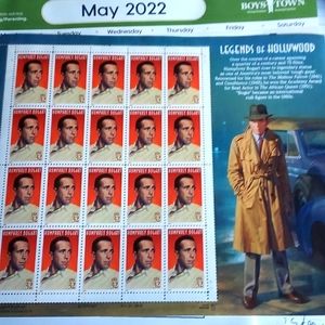 Hollywood Legends stamps from the United States Postal Service